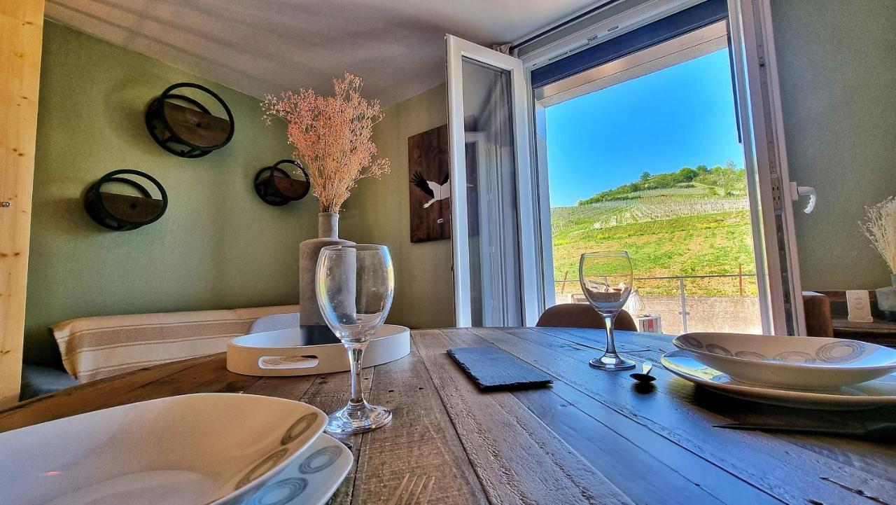 Aux Pieds Des Vignes Apartment เบิร์กไฮม์ ภายนอก รูปภาพ