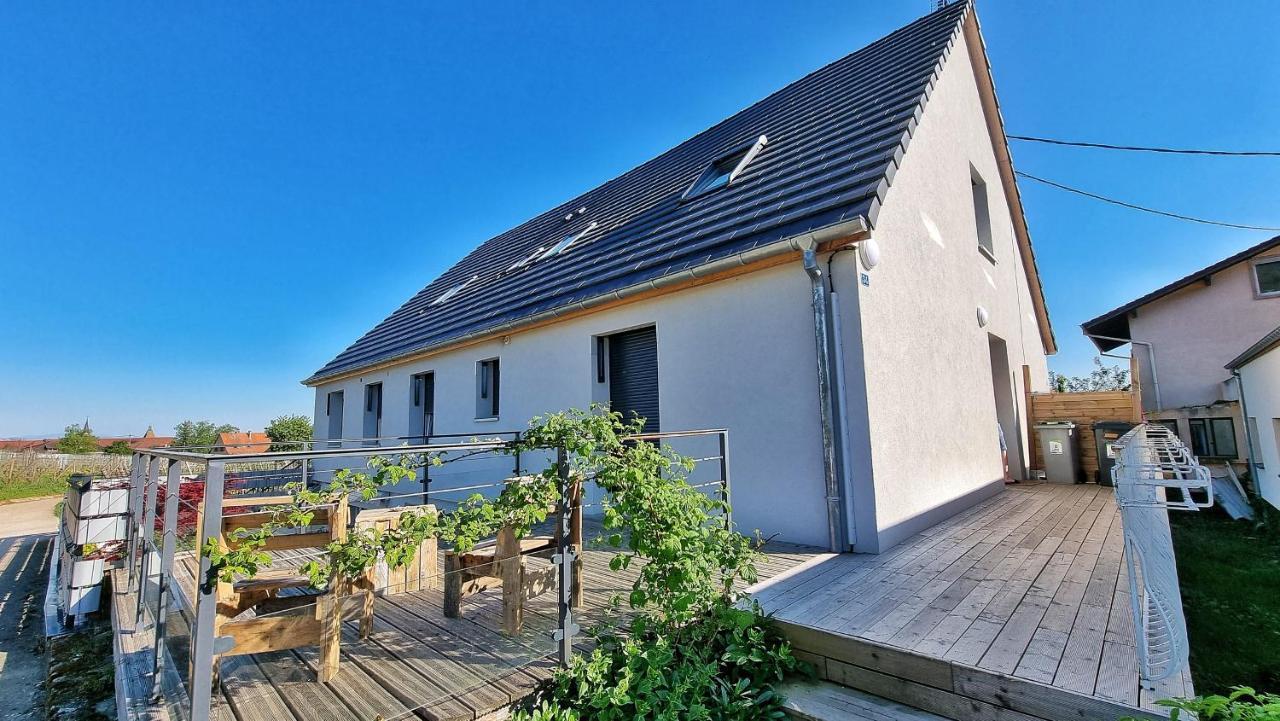 Aux Pieds Des Vignes Apartment เบิร์กไฮม์ ภายนอก รูปภาพ