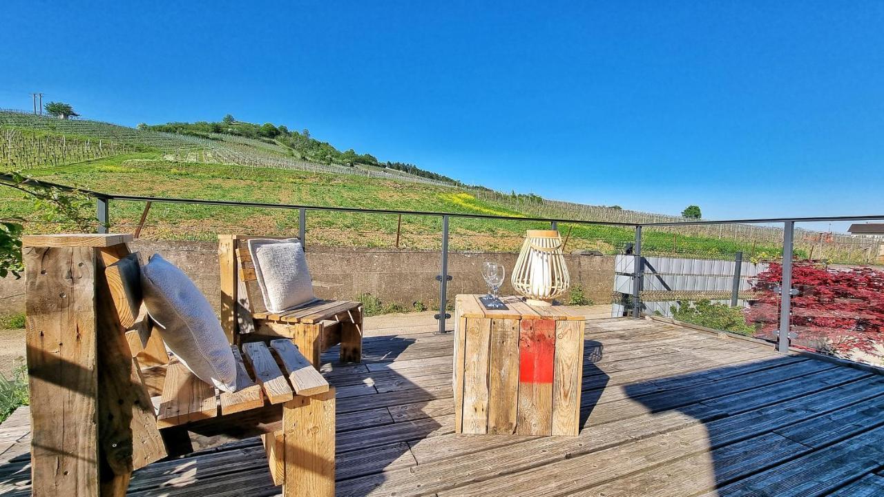 Aux Pieds Des Vignes Apartment เบิร์กไฮม์ ภายนอก รูปภาพ